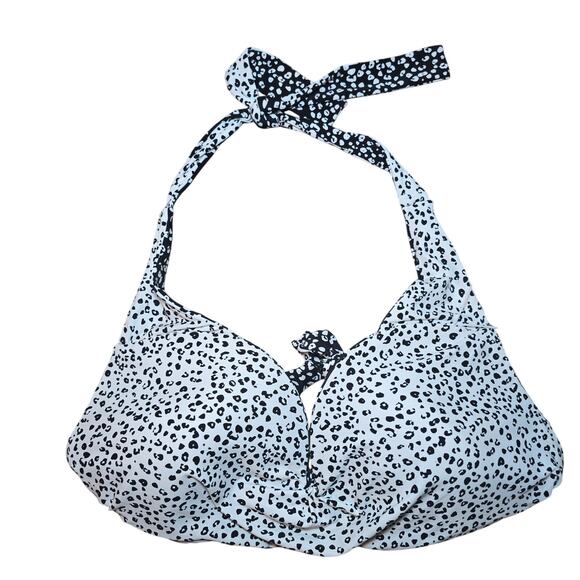 NWT Coco Reef Bra Sized Twist Reversible Underwire Bikini Top 32/34D - Picture 3 of 4